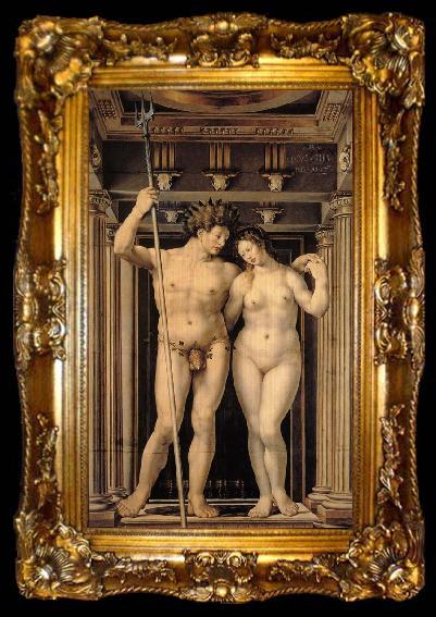 framed  Jan Gossaert Mabuse Neptune and Amphitrite, ta009-2